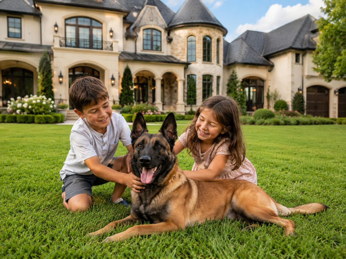 Protection dog training
